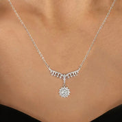 S925 Silver Véllara Moissanite Necklace