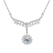 S925 Silver Véllara Moissanite Necklace