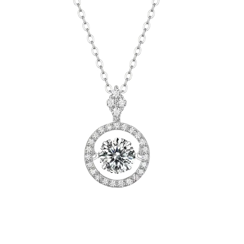 S925 Silver Sylphine Moissanite Necklace