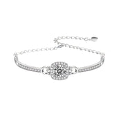 S925 Silver CelesteLux Moissanite Bracelet