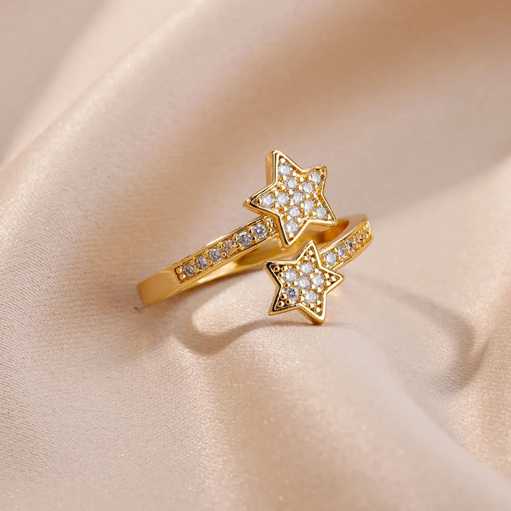 Double Star Ring