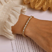 Bracelet with Zirconia