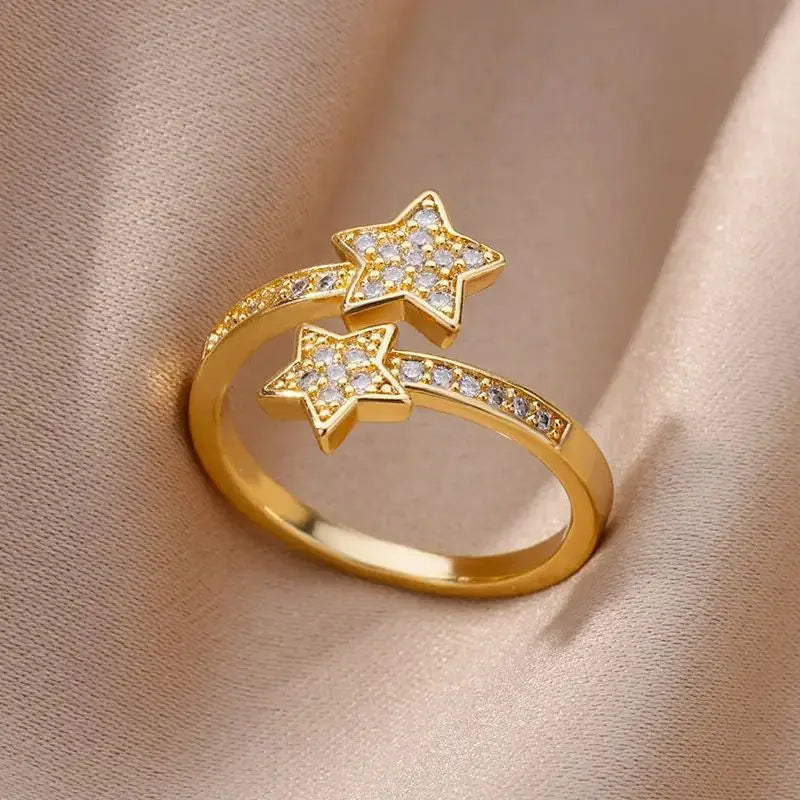 Double Star Ring