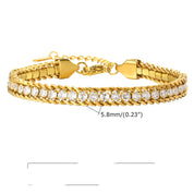 Bracelet with Zirconia