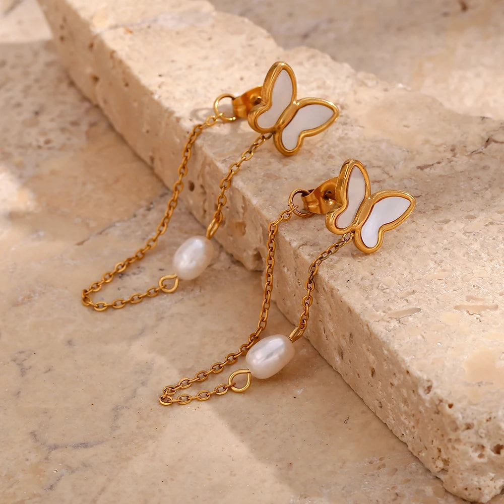 Elegant Butterfly Earrings