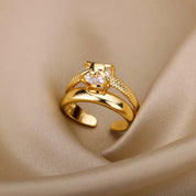 Luxury Gold Plated Ring