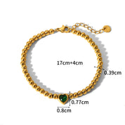 Love Bracelet Crystal Zirconia 18K Gold