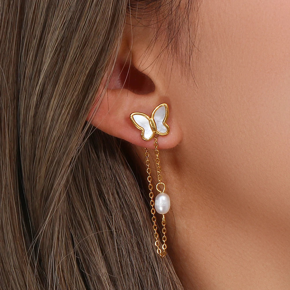 Elegant Butterfly Earrings