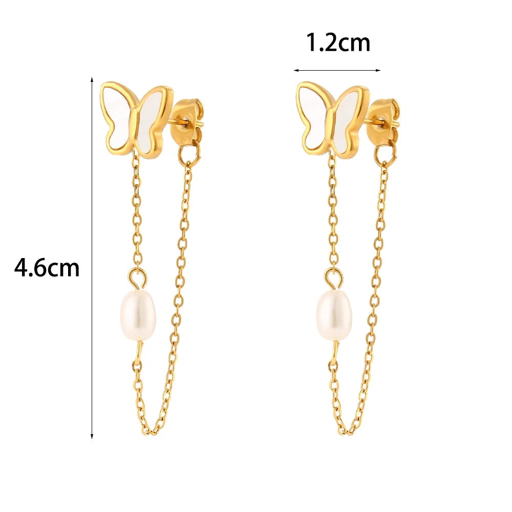 Elegant Butterfly Earrings